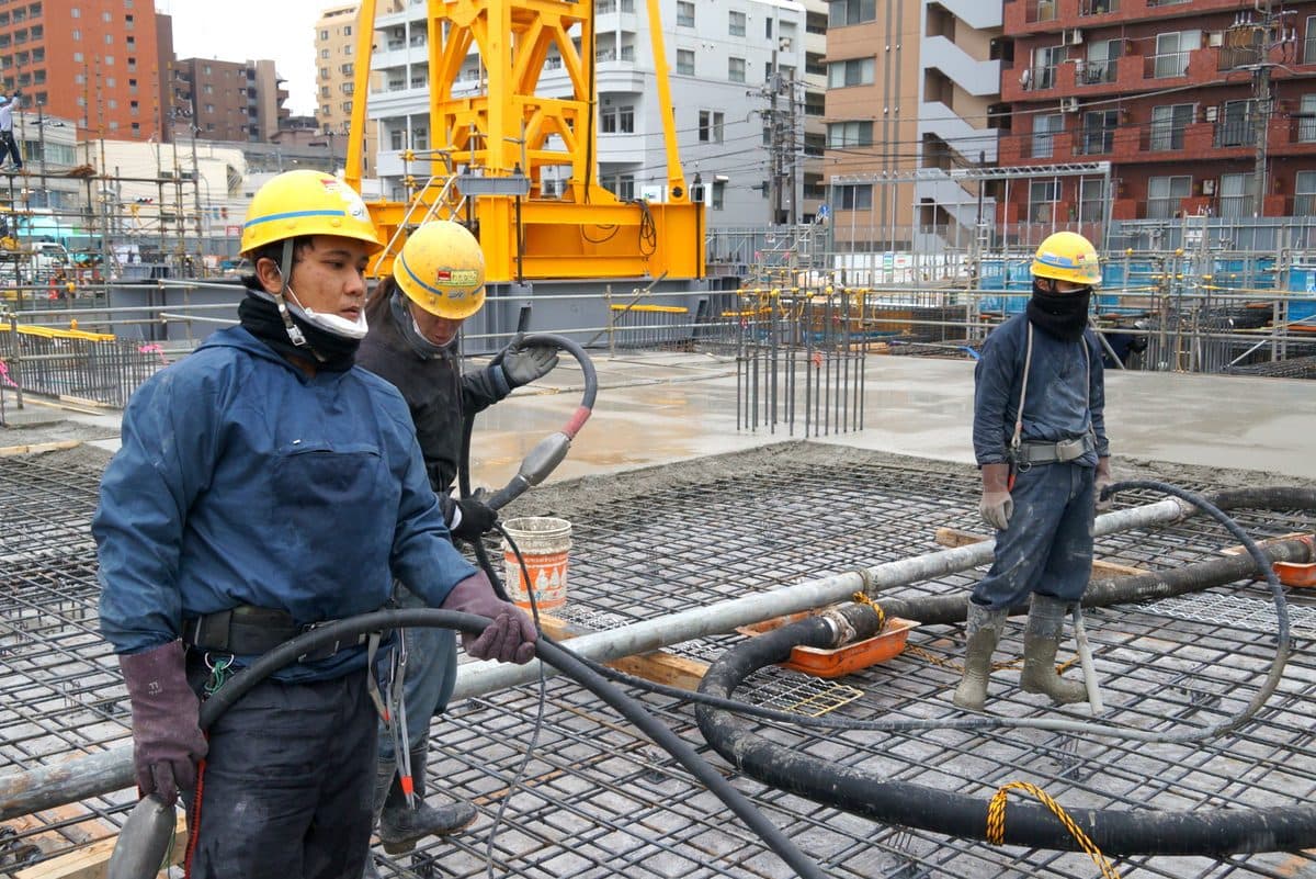 建設現場の様子(仮画像)